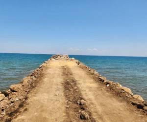 Los resultados del proyecto han comenzado a ser visibles de forma casi instantánea: ya se observa playa nueva.