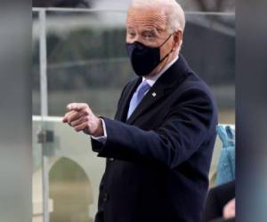 El presidente Joe Biden habla durante la 59a ceremonia inaugural en el frente oeste del Capitolio de los Estados Unidos el 20 de enero de 2021 en Washington, DC. Durante la ceremo. Foto: AFP