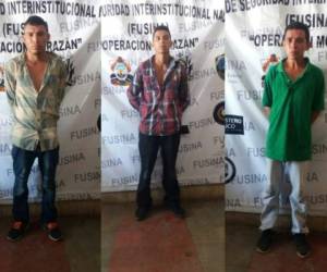 Se constató que los arrestados realizaban asaltos a diversas personas tanto en el territorio hondureño como en El Salvador.
