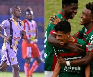 Darixon Vuelto marcó por Real España ante Vida, Cristian Cálix por Marathón ante Real Sociedad.