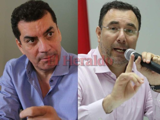 Elvin Santos es el jefe de la bancada del Partido Liberal, Luis Zelaya es el presidente del partido. (Foto: El Heraldo Honduras)