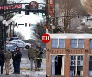 Una fuerte explosión sacudió el centro de Nashville, Tennessee, en un acto al parecer 'deliberado', según la policía de esta ciudad del sur de Estados Unidos. Estas son las imágenes.