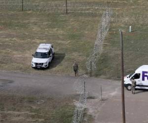 La frontera de Estados Unidos con México se encuentra cerrada y resguardada. Foto: Agencia AFP