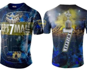 Esta es la polémica camiseta de Boca para celebrar 'la séptima' que desató una ola de críticas y burlas.