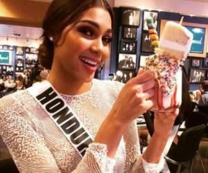 Ella es April Tobie, la hermosa joven que representa a Honduras en el Miss Universo 2017.