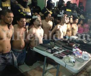 Estos son los pandilleros detenidos en el marco de los operativos para dar con los responsables del asesinato del periodista hondureño Igor Padilla.