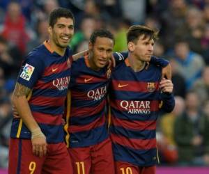Neymar formó un temible tridente con Lionel Messi y Luis Suárez en su estadía en Barcelona (FOTO: INTERNET)