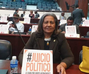 Melbi Ottiz, diputada de Yoro por Libre.