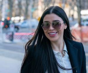 Emma Coronel dijo que su esposo sabe que ella siempre estará para él. Foto: AFP