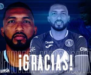 La Junta Directiva de Motagua agradeció a Reinieri Mayorquin el tiempo que jugó en la institución azul. Foto: Twitter.