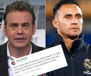 David Faitelson aseguró que Keylor Navas tenía más para dar en el Real Madrid.