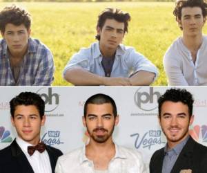 Esta es una comparación de cómo eran hace más de seis años y cómo están hoy en día los Jonas Brothers.