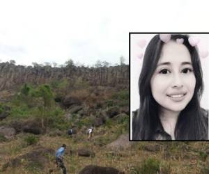 La joven falleció tras caer de más de 40 metros en El Prestil, Santa Bárbara. Foto: EL HERALDO