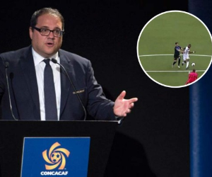 'Es posible la vuelta sea en la casa del club, ya sea de Honduras, México o Estados Unidos. Pero si por la pandemia se necesita cambiar a un torneo como UEFA, MLS o NBA (en una sola sede), lo decidiremos', fue parte de lo dicho por Montagliani. Foto: Conmebol.