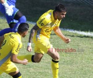Ramiro Rocca debutó en el clásico contra Marathón con dos goles en el Yankel Rosenthal de San Pedro Sula.