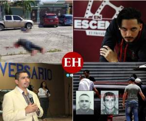 Una masacre, la muerte de dos pastores, el desmembramiento de una mujer, el asesinato de un reguetonero y el crimen contra dos familiares del 'Gato Negro' figuran entre los sucesos más impactantes de esta semana en Honduras. Foto: EL HERALDO