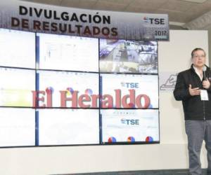 David Matamoros Batson, presidente del TSE. Foto Alejandro Amador/EL HERALDO