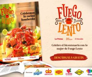 La revista Fuego Lento ofrece recetas gratis.