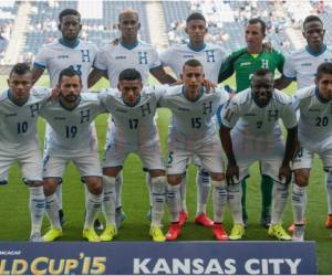 La Selección de Honduras durante su participación en la Copa Oro 2015. Foto: El Heraldo.