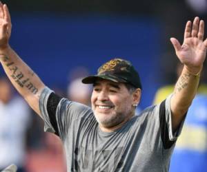 El polémico Diego Armando Maradona volvió a estar en la mira con sus declaraciones sobre el Madrid. Foto: AFP