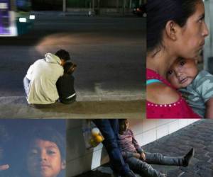 A diferencia de otros solicitantes de asilo que se registraron en listas y esperan su turno en ciudades mexicanas fronterizas, estos centroamericanos trasladados a Monterrey fueron devueltos a territorio mexicano solo con una fecha de audiencia y a su suerte. Fotos: AP.