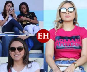 La belleza se hizo presente en el Estadio Nacional de Tegucigalpa. Cientos de aficionadas llegaron a disfrutar el duelo entre Olimpia vs Lobos. Fotos David Romero| EL HERALDO