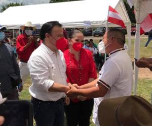 El diputado Ángel Darío Banegas preside la corriente La Esperanza de Honduras y en las últimas semanas ha intensificado su actividad política.