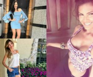 Zoraya Villarreal, Hannelly Quintero y Annarella Bono están involucradas en el escándalo. Fotos cortesía Instagram