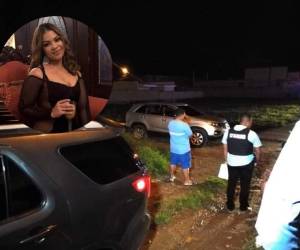 Medicina Forense y agentes de la DPI llegaron al lugar donde fue ultimada la joven Elba Wood en la ciudad de La Ceiba.