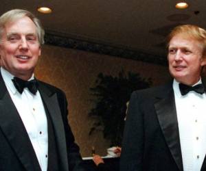 El menor de los hermanos Trump mantenía una relación cercana con el presidente de 74 años. Foto: AP