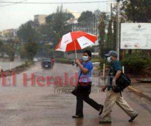 Las lluvias aumentarán estas próximas horas en el territorio hondureño.