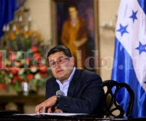 Juan Orlando Hernández, presidente de la República de Honduras.