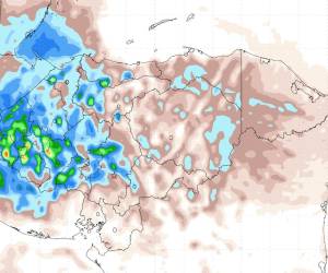 Nubosidad, lluvias y tormentas afectarán Honduras este miércoles por una vaguada, con mayor intensidad en occidente y centro del país.