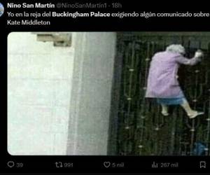 La espera de un supuesto comunicado que emitirá el Palacio de Buckingham sobre el estado real de salud de la princesa de Gales, Kate Middleton, ha causado una gran conmoción entre los internautas. Estos son los mejores memes sobre su angustiosa espera.