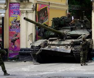 Los paramilitares del grupo Wagner tomaron la ciudad rusa de Rostov.