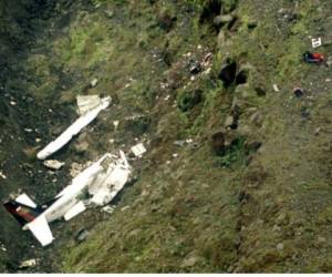 El accidente se registró la noche del domingo en costa Rica. Foto: Agencia AFP