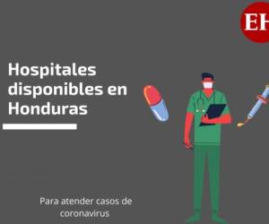 Es importante que tome nota de los hospitales que están disponibles para atender casos de coronavirus en Honduras. Image: EL HERALDO