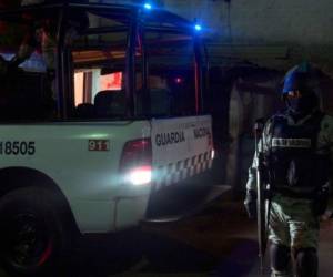 Una patrulla monitorea las calles de México durante la cuarentena por covid-19. Foto: Archivo/ AFP