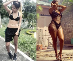 La “bebecita” ha tenido un notable cambio a través de los años, ya que no siempre ha tenido esa envidiable figura con la que enloquece a sus fans en premiaciones, videoclips y redes sociales. Foto: Instagram.