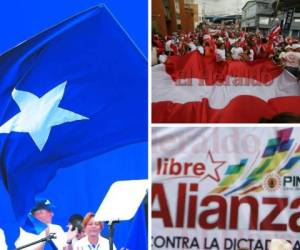 Los partidos políticos llegaron hasta la zona oriental de Honduras.