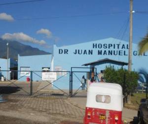 La recién nacida fue ingresada de emergencia al Hospital Juan Manuel Gálvez, en Gracias, Lempira.