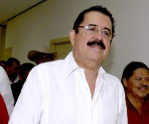 Manuel Zelaya Rosales, expresidente liberal y coordinador general de Libre.