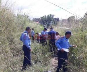 El cuerpo fue hallado cerca del río Choluteca a inmediaciones de la colonia Las Brisas. (Foto: El Heraldo Honduras/ Noticias Honduras hoy)