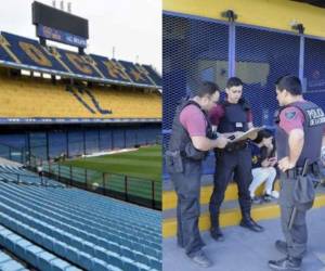 Varios minutos de tensión vivieron los aficionados de Boca al informarse que había una alerta de bomba en el estadio.