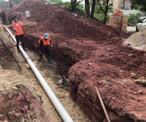 Ya dieron inicio los trabajos del proyecto de construcción del sistema de alcantarillado sanitario. Foto: IDECOAS