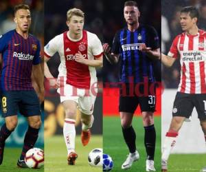 Dentro de las revelaciones aparecen jugadores como: Hirving Lozano, Matthijs de Ligt, Frenkie de Jong, entre otros. Fotos: AP/AFP