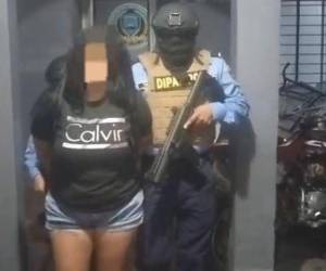 La detenida, presunta miembro activa de la Mara Salvatrucha tenía seis años de vender y distribuir droga, según las autoridades.