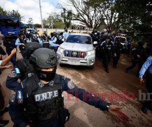 El expresidente Juan Orlando Hernández permanece recluido en la Fuerza Nacional de Operaciones Especiales desde el pasado 15 de febrero.