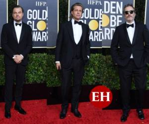 Ellos también se robaron las miradas durante la alfombra roja de los Golden Globe 2020. Aquí los más guapos. Fotos: AFP.
