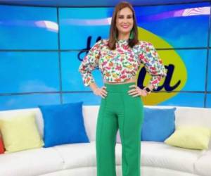 Helena Álvarez trabaja en Canal 11, en el programa 'Hoy es tu día'. Foto: Instagram